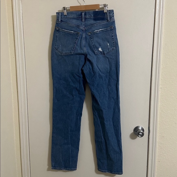 EUC Abercrombie & Fitch Curve Love 90s Straight Ultra High Rise Jeans 28/6 - Picture 5 of 5